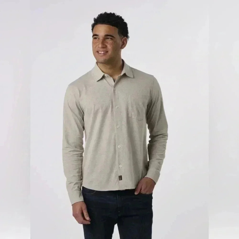 Recover Brand Eco Button Down Shirt Size XL